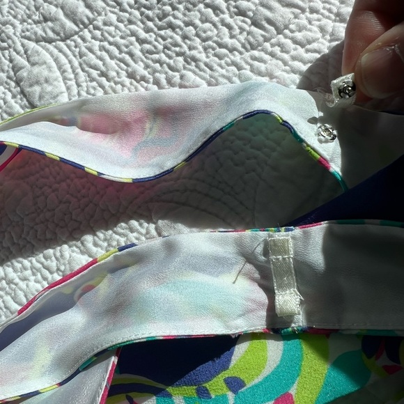 NWT Lilly Pulitzer XL Poppy Dress In ‘Toucan Play’ Print 100% silk w/poly lining - Picture 9 of 16